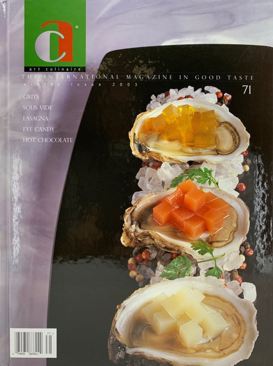 OP: Art Culinaire #71